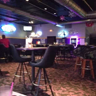 people sitting at tables