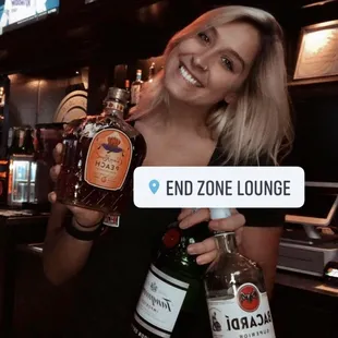 End Zone bartender