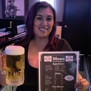 End Zone menu and specials