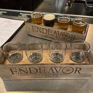 Clear liquor flight