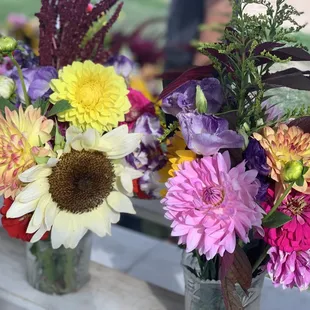 Beautiful flowers available at the Enderis Park Farmers Market