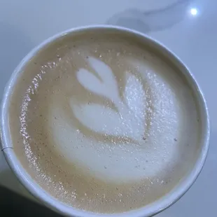 Vanilla late with oat milk