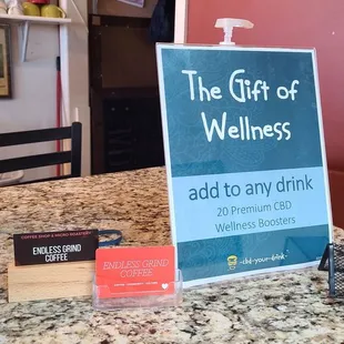 Add CBD to your drinks  04-15-2023