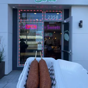 Hand-Dipped Corn Dog