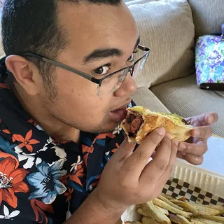 All Beef Grilled Hot Dog