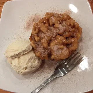 Cinnamon Sugar Funnel Cake