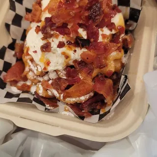 Bacon Funnel Cake