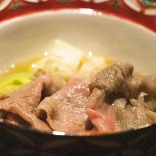Wagyu &quot;Hannari&quot; Beef (from Kyoto)