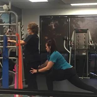 Jaree PT helping improve strength and stability