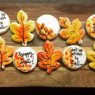 fall cookies