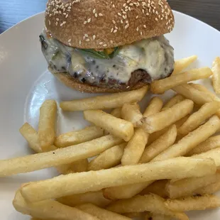 Burger Taverna w/ fries