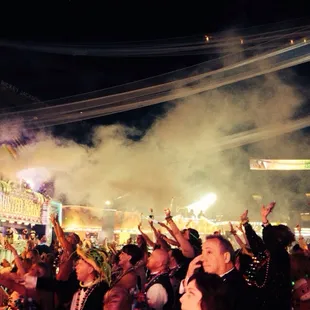 More crowd shots