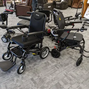 Folding Power Wheelchairs