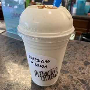 Absolutely delicious! Pistachio almond.