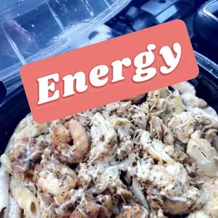 Cajun Chicken and Cajun Shrimp Pasta