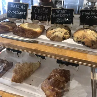 Sweet tooth today? My favorite is the vegan blueberry scone with my creamy cappucino.