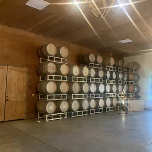 Inside tasting room/bar area