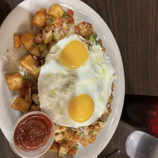 Hearty breakfast