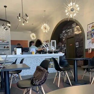 a view of the coffeehouse