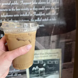 Blueberry Lavender Latte