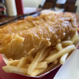 fish and chips, seafood, fish, food