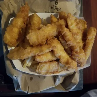 Shrimp and Chips