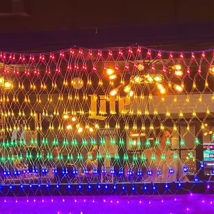 Decor in dining room