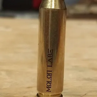 Engraved Brass Casing