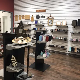 Stocked engraveable gifts