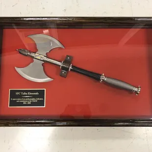 Custom shadow box