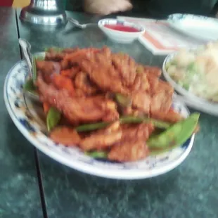 Bee with Oyster Sauce