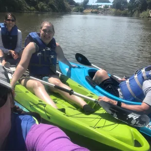 Father's kayaking!!!