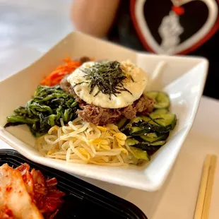 Beef bibimbap