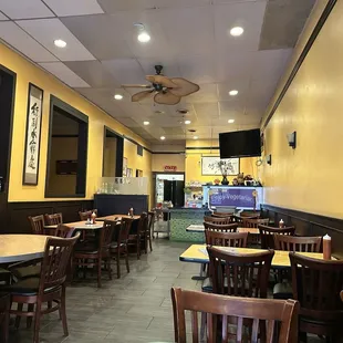 Clean and ambiance dining area