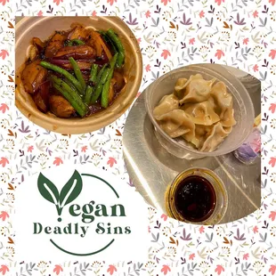 Montage of images from Vegan Deadly Sins