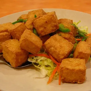 #11. Crispy Tofu w/ Salt & Chili Peppers