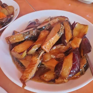 #41. Eggplant w/ Sea Bass