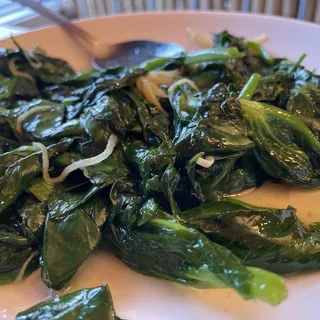 #46. Stir Fried Pea Sprouts w/ Ginger