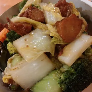 #48. Basil Soy Chicken w/ Mixed Green Vegetables