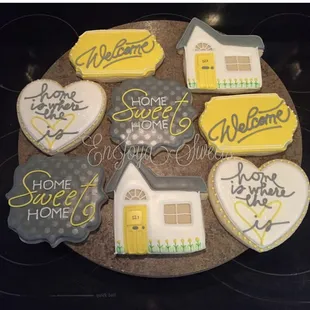 home sweet home cookies