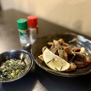 Salmon Skin Appetizer