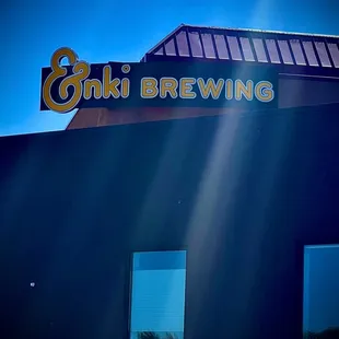 the front of the building