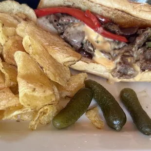 Philly steak &amp; cheese