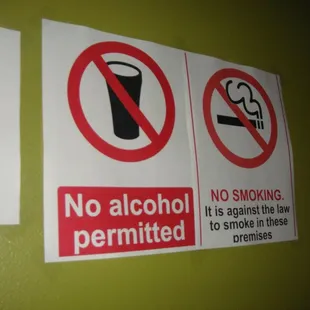 no alcohol? really?!