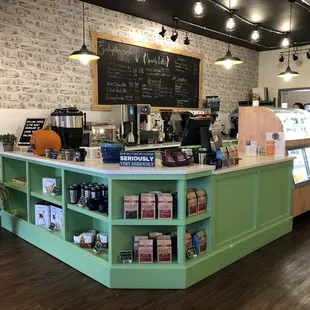 Love the ambience of the coffee shop!