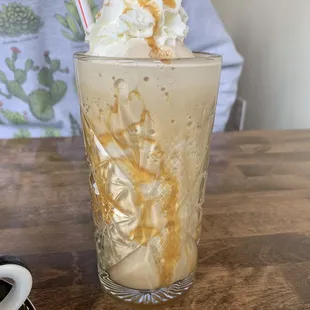 Bourbon Caramel Frappe