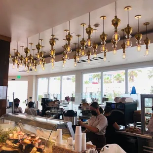 Counter and barista area