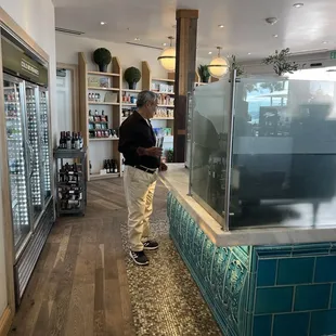 interior, sushi and sashimi