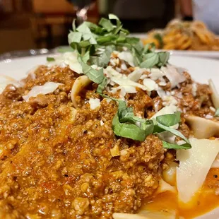 Pasta bolognese