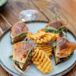 waffles, food